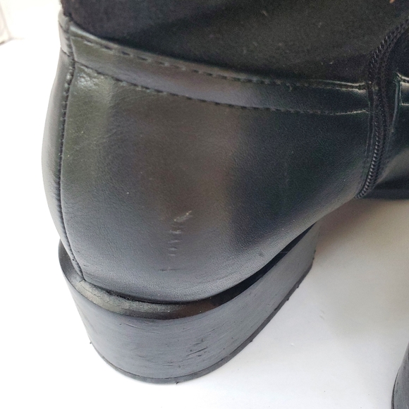 T. Hilfiger MADELEN Black Riding Knee Boots Size 6.5 - EUC! - Picture 12 of 16
